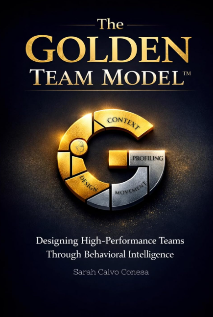 The Golden Team Model — book cover, by Sarah Calvo Conesa